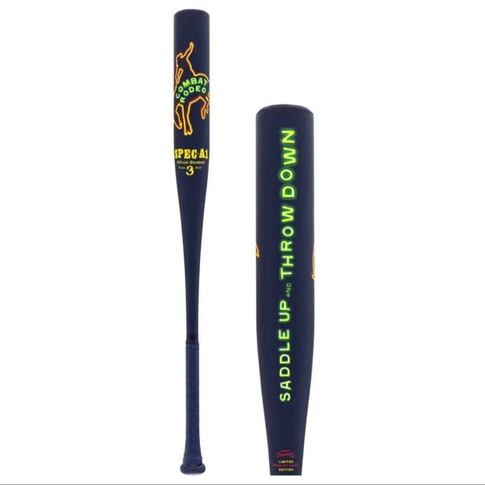 New Combat MFG Spec A1 Saddle Up BBCOR Baseball Bat 31/29
